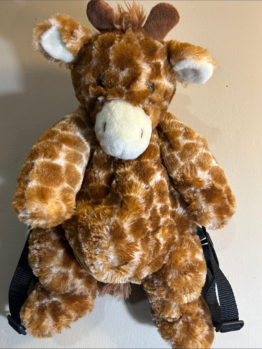 Fiesta Toy 16-Inch Giraffe Plush Backpack